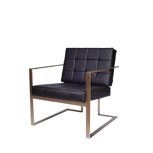 مبل اداری کلاسیک تک  نفره مدل هرمس – کــد S70NG1