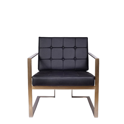 مبل اداری کلاسیک تک  نفره مدل هرمس – کــد S70NG1