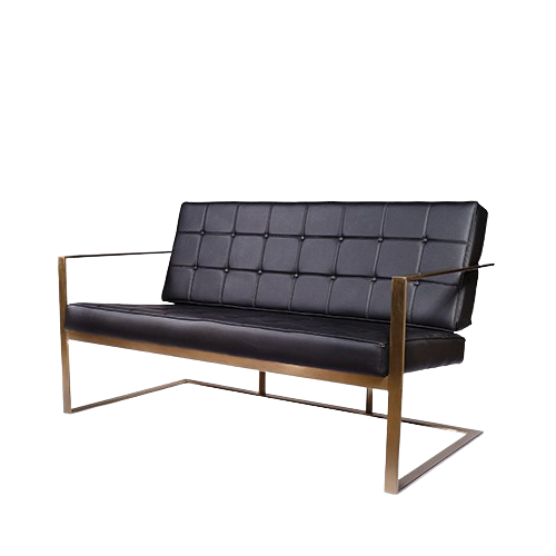 مبل اداری کلاسیک دو  نفره مدل هرمس – کــد S70GN2