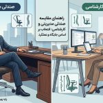 راهنمای انتخاب صندلی مدیریت در مقابل صندلی کارشناسی؛ تفاوت در ابعاد و پرستیژ