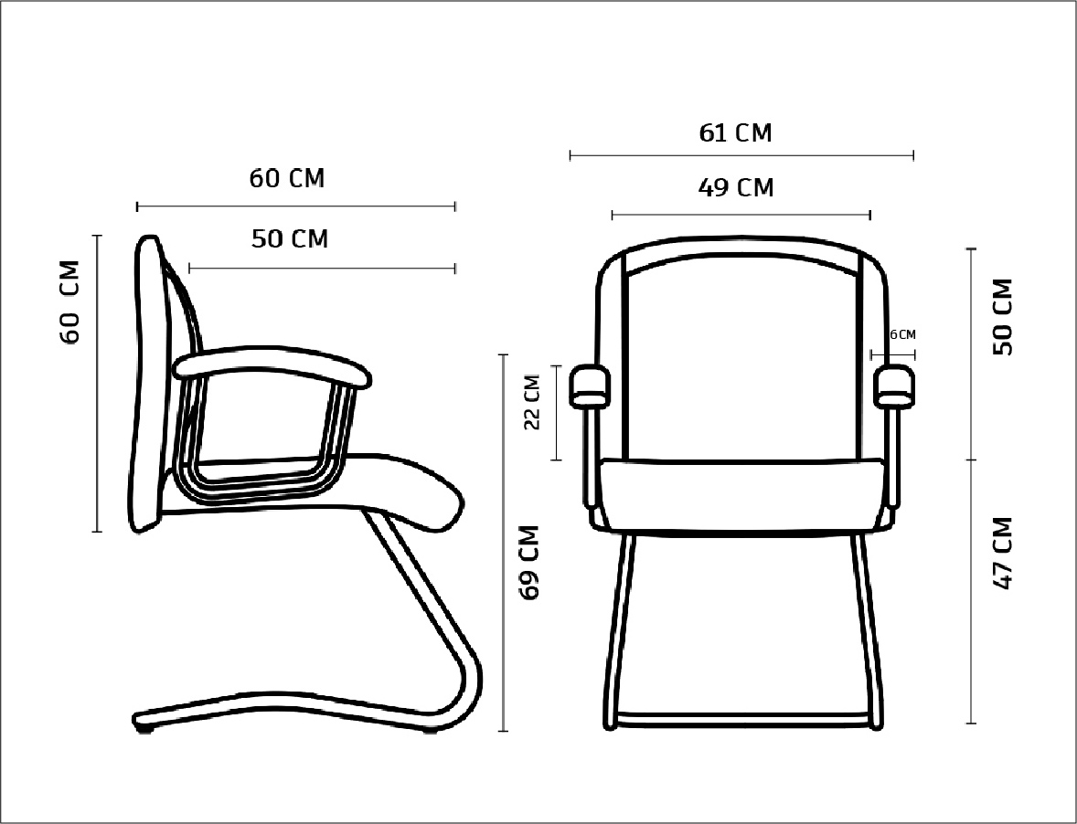 صندلی کنفرانسی مدل جنیوس – کد CK280-010