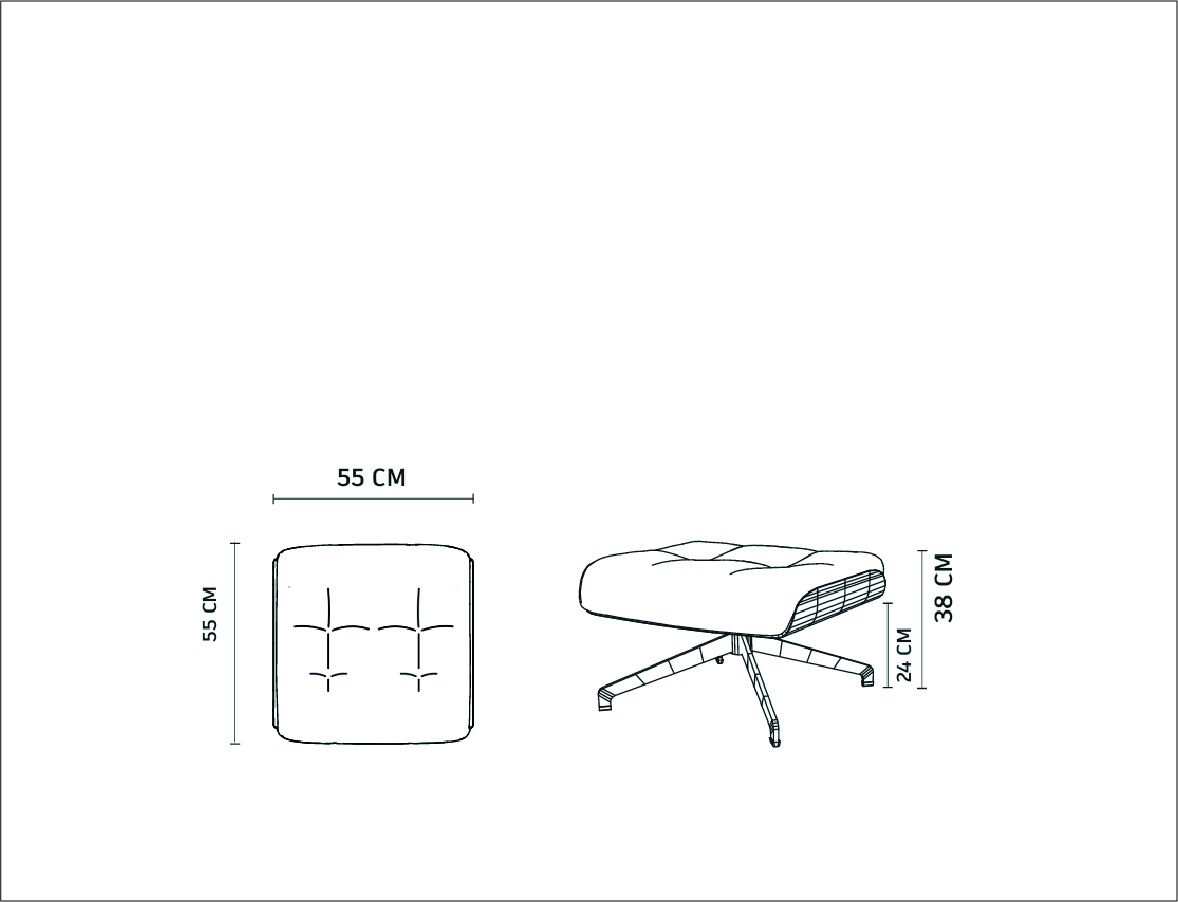 پاف مدل دژان – کد P1060W421-گلدسیت